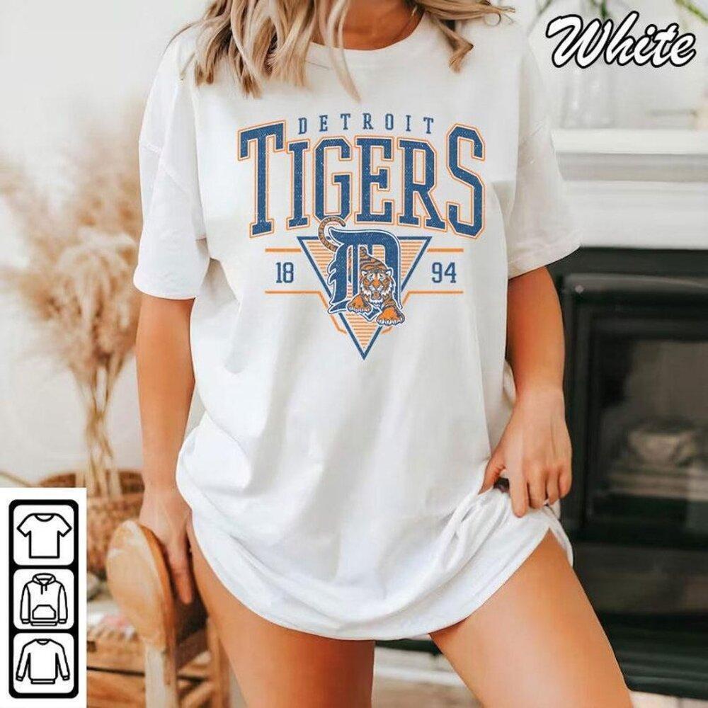 Detroit Tigers T-Shirt Detroit Baseball Shirt Detroit Est 1894 T-Shirt